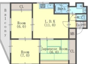 長田駅 徒歩7分 4階の物件間取画像